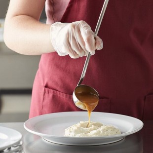 Vollrath 58620 2 oz. Two-Piece Stainless Steel Ladle
