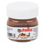 Nutella Hazelnut Spread .88 oz. Mini Glass Jar - 64/Case