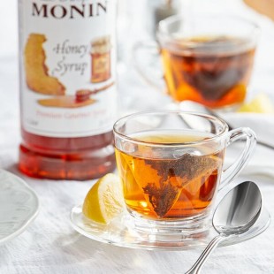 Monin Premium Honey Syrup 1 Liter - 4/Case Monin Premium Honey Syrup 1 Liter - 4/Case