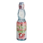 Hana Ramune Lychee Soda 6.7 fl. oz. - 24/Case Hana Ramune Lychee Soda 6.7 fl. oz. - 24/Case