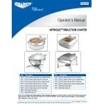 Vollrath 46132 6 Qt. Intrigue Square Induction Chafer with Stainless Steel Food Pan