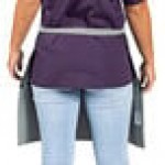 Uncommon Chef 3129 Zig Zag Customizable Denim Ardor Waist Apron with Black Webbing and 3 Pockets - 18