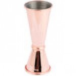 Barfly® M37002CP 25 mL & 50 mL (0.85 oz. & 1.7 oz.) Copper-Plated Japanese Style Jigger Barfly® M37002CP 25 mL & 50 mL (0.85 oz. & 1.7 oz.) Copper-Plated Japanese Style Jigger