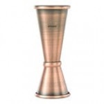 Barfly® M37002CP 25 mL & 50 mL (0.85 oz. & 1.7 oz.) Copper-Plated Japanese Style Jigger Barfly® M37002CP 25 mL & 50 mL (0.85 oz. & 1.7 oz.) Copper-Plated Japanese Style Jigger
