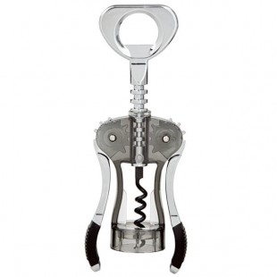 Franmara Primo Customizable Wing Corkscrew with Translucent Smoke Body 2054-02