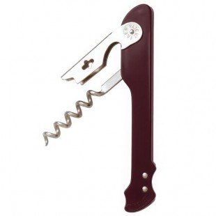Franmara 2032-03 Genesis Waiter's Corkscrew with Burgundy Handle