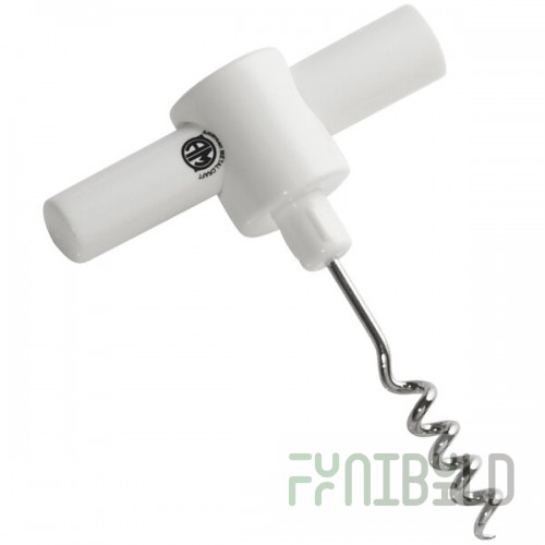 American Metalcraft CS7545 White Plastic Pocket Corkscrew