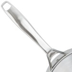 Vollrath 47742 Intrigue 4.25 Qt. Stainless Steel Sauce Pan with Aluminum-Clad Bottom