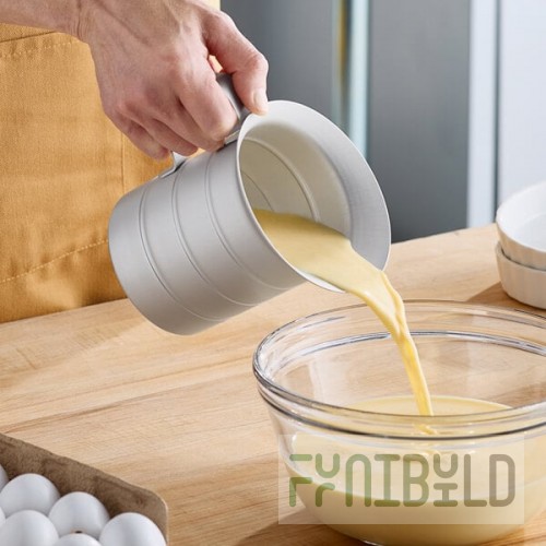 Vollrath 68296 1 Qt. Aluminum Measuring Cup