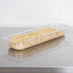 Vollrath 8052410 Super Pan® 1/2 Size Long Clear Polycarbonate Food Pan - 2 1/2 Vollrath 8052410 Super Pan® 1/2 Size Long Clear Polycarbonate Food Pan - 2 1/2