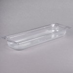 Vollrath 8052410 Super Pan® 1/2 Size Long Clear Polycarbonate Food Pan - 2 1/2