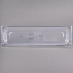 Vollrath 8052410 Super Pan® 1/2 Size Long Clear Polycarbonate Food Pan - 2 1/2