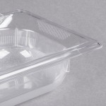 Vollrath 8052410 Super Pan® 1/2 Size Long Clear Polycarbonate Food Pan - 2 1/2