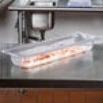 Vollrath 8052410 Super Pan® 1/2 Size Long Clear Polycarbonate Food Pan - 2 1/2