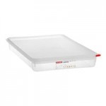 Araven 03023 1/6 Size Translucent Polypropylene Food Pan with Airtight Lid - 2 1/2 Araven 03023 1/6 Size Translucent Polypropylene Food Pan with Airtight Lid - 2 1/2