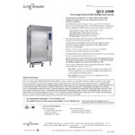 Alto-Shaam QC3-100R Remote Cooled Roll-In Quickchiller - 480 lb.