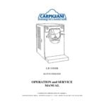 Carpigiani LB100 B 4 Qt. Air Cooled Countertop Ice Cream / Gelato Batch Freezer - 208-230V Carpigiani LB100 B 4 Qt. Air Cooled Countertop Ice Cream / Gelato Batch Freezer - 208-230V