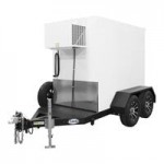 Leer 5X10AD 5' x 10' Auto Defrost Cooler / Freezer / Ice Transport with 2 Swing Doors Leer 5X10AD 5' x 10' Auto Defrost Cooler / Freezer / Ice Transport with 2 Swing Doors