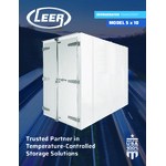 Leer 5X10AD 5' x 10' Auto Defrost Cooler / Freezer / Ice Transport with 2 Swing Doors Leer 5X10AD 5' x 10' Auto Defrost Cooler / Freezer / Ice Transport with 2 Swing Doors