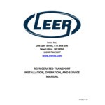 Leer 5X10AD 5' x 10' Auto Defrost Cooler / Freezer / Ice Transport with 2 Swing Doors Leer 5X10AD 5' x 10' Auto Defrost Cooler / Freezer / Ice Transport with 2 Swing Doors