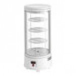 Avantco CRR-2-HCW White Countertop Rotating Refrigerated Cake Display