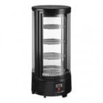 Avantco CRR-2-HCW White Countertop Rotating Refrigerated Cake Display