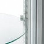 Avantco BCR-15-HC White Circular Glass Refrigerated Display Case Avantco BCR-15-HC White Circular Glass Refrigerated Display Case