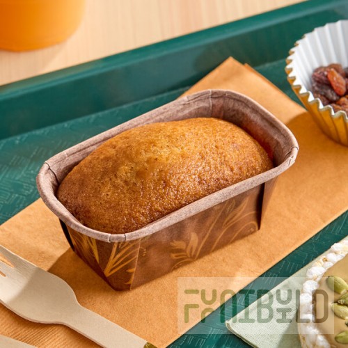 Abe's Vegan Mini Banana Pound Cake 3.4 oz. - 24/Case