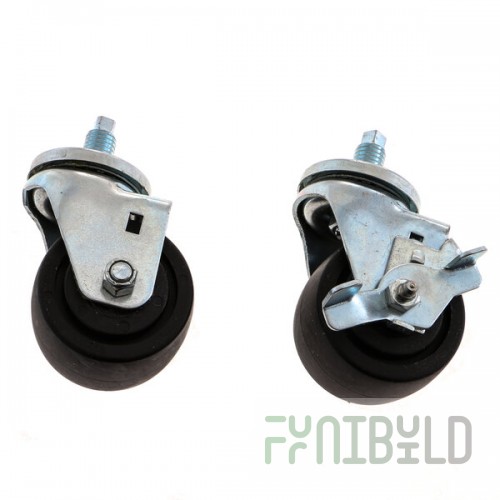 Hoshizaki 4A1347-03 Caster (2-1lock/1 Nolock) - 2/Pack