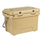 CaterGator CG20SPB Beige 20 Qt. Rotomolded Outdoor Cooler / Ice Chest