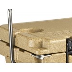CaterGator CG20SPB Beige 20 Qt. Rotomolded Outdoor Cooler / Ice Chest