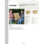 CaterGator CG20SPB Beige 20 Qt. Rotomolded Outdoor Cooler / Ice Chest