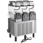 Narvon SM3 Triple 3 Gallon Pourover Granita / Slushy / Frozen Beverage Machine - 115V Narvon SM3 Triple 3 Gallon Pourover Granita / Slushy / Frozen Beverage Machine - 115V