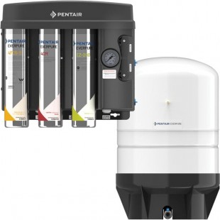 Everpure EV9975-53 EZ-RO 200/10G Reverse Osmosis System with White 10 Gallon Tank - 200 GPD Everpure EV9975-53 EZ-RO 200/10G Reverse Osmosis System with White 10 Gallon Tank - 200 GPD
