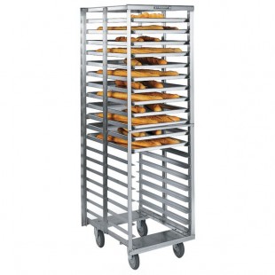 Lakeside 8900 20 Pan End Load Aluminum Bun / Sheet Pan Rack - Assembled Lakeside 8900 20 Pan End Load Aluminum Bun / Sheet Pan Rack - Assembled