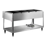 Vollrath 38004 ServeWell® Electric Four Pan Hot Food Table 120V - Sealed Well