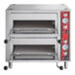 Avantco DPO-18-DD Double Deck Countertop Pizza/Bakery Oven with Two Independent Chambers - 3200W, 240V