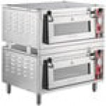 Avantco DPO-18-DD Double Deck Countertop Pizza/Bakery Oven with Two Independent Chambers - 3200W, 240V