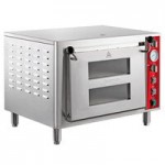 Avantco DPO-18-DD Double Deck Countertop Pizza/Bakery Oven with Two Independent Chambers - 3200W, 240V