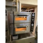 Avantco DPO-18-DD Double Deck Countertop Pizza/Bakery Oven with Two Independent Chambers - 3200W, 240V