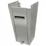 Advance Tabco 7-PS-43 Countertop Hand Sink with Deck Mount Faucet, Knee Valve Operation, Paper Towel Dispenser, and Soap Dispenser