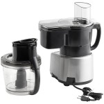 Waring WFP16SC Combination Food Processor with 4 Qt. Clear Bowl, Continuous Feed Attachment, and 3 Discs - 2 hp