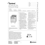 Garland GFE24-G24L Liquid Propane 24 Garland GFE24-G24L Liquid Propane 24