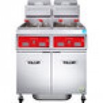 Vulcan 2TR85CF-2 PowerFry3 Liquid Propane 170-180 lb. 2 Unit Floor Fryer System with Computer Controls and KleenScreen Filtration - 180,000 BTU Vulcan 2TR85CF-2 PowerFry3 Liquid Propane 170-180 lb. 2 Unit Floor Fryer System with Computer Controls and KleenScreen Filtration - 180,000 BTU