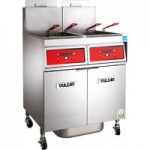 Vulcan 2TR85CF-2 PowerFry3 Liquid Propane 170-180 lb. 2 Unit Floor Fryer System with Computer Controls and KleenScreen Filtration - 180,000 BTU Vulcan 2TR85CF-2 PowerFry3 Liquid Propane 170-180 lb. 2 Unit Floor Fryer System with Computer Controls and KleenScreen Filtration - 180,000 BTU