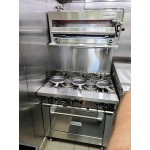 Garland G36-6C Natural Gas 6 Burner 36 Garland G36-6C Natural Gas 6 Burner 36