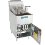 Pitco® 65C+S Natural Gas 65-80 lb. Stainless Steel Floor Fryer Pitco® 65C+S Natural Gas 65-80 lb. Stainless Steel Floor Fryer
