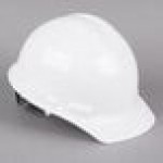 3M H-701V White 4-Point Ratchet Suspension Vented Hard Hat
