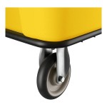 Lavex 16 Cubic Foot Yellow Leakproof Cube Truck (1000 lb. Capacity) Lavex 16 Cubic Foot Yellow Leakproof Cube Truck (1000 lb. Capacity)