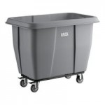 Lavex 16 Cubic Foot Yellow Leakproof Cube Truck (1000 lb. Capacity) Lavex 16 Cubic Foot Yellow Leakproof Cube Truck (1000 lb. Capacity)